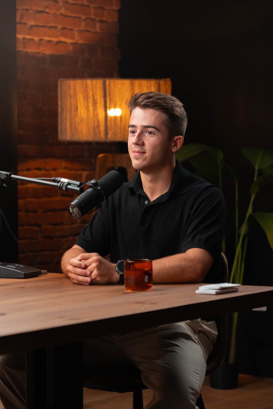 Carlos Reinaldo en el estudio de iPM